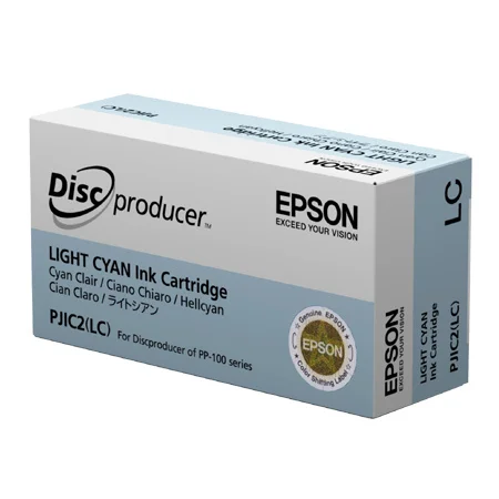 Cartridge Epson Discproducer PJIC2 Licht-Cyaan